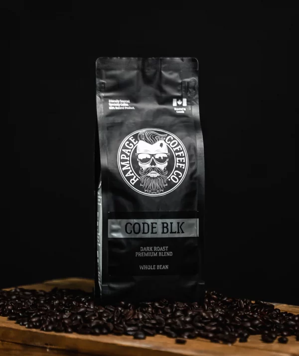 Rampage Coffee Co. CODE BLK | Dark Roast Premium Blend